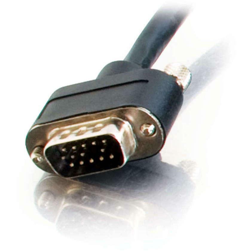 Monoprice heavy duty extension cord IEC 60320 C20 to C19 12 AWG 20 A — left view