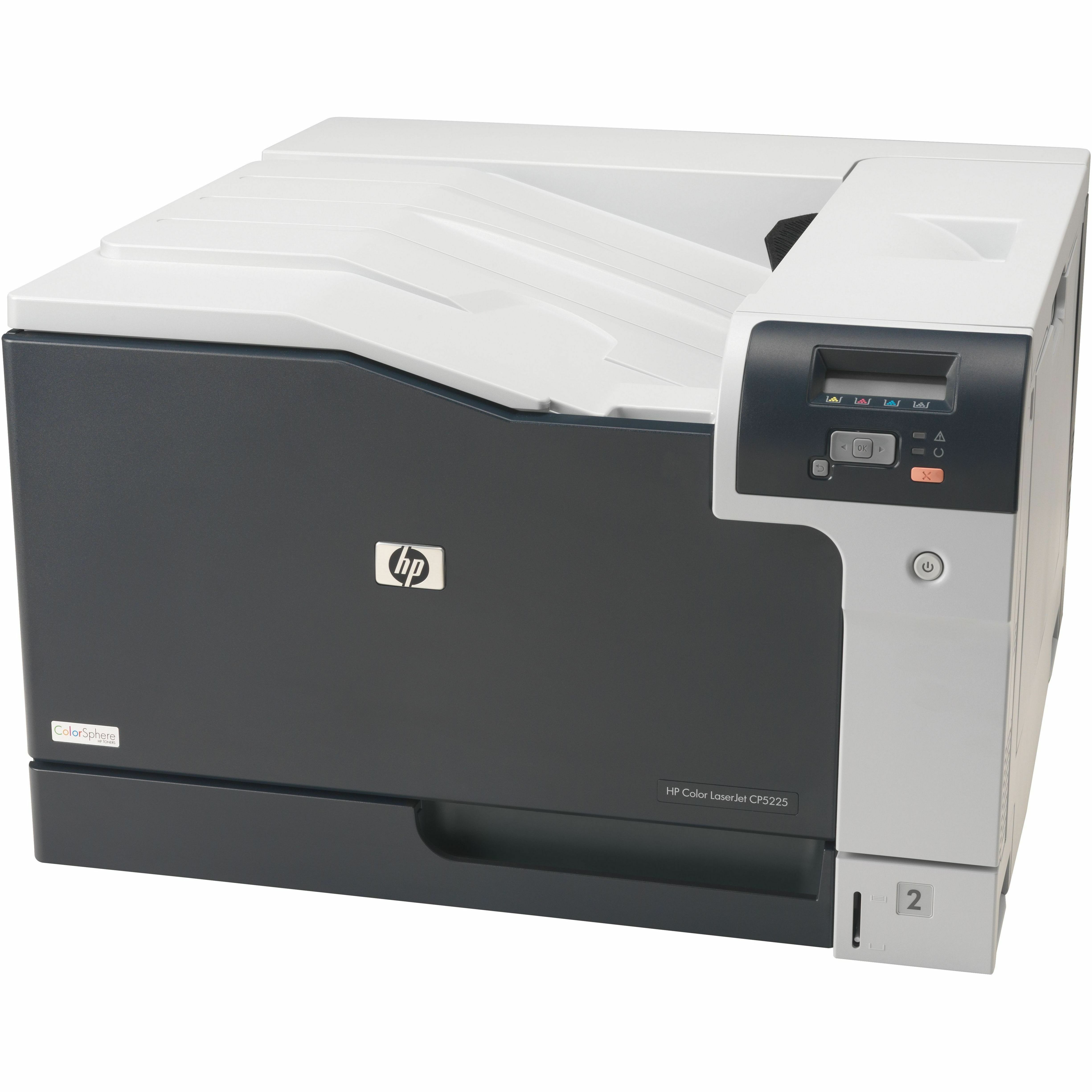 CE712A#BGJ Clr LJ Pro CP5225dn — left view
