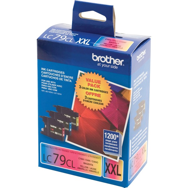BROTHER LC-79 XXL Tri-Color Ink Cartridge