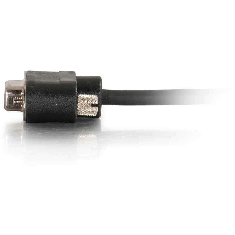 LEGRAND AV -  C2G 6FT DB9M TO DB9F SERIAL LOW PROFILE CABLE CMG-RATED — left view