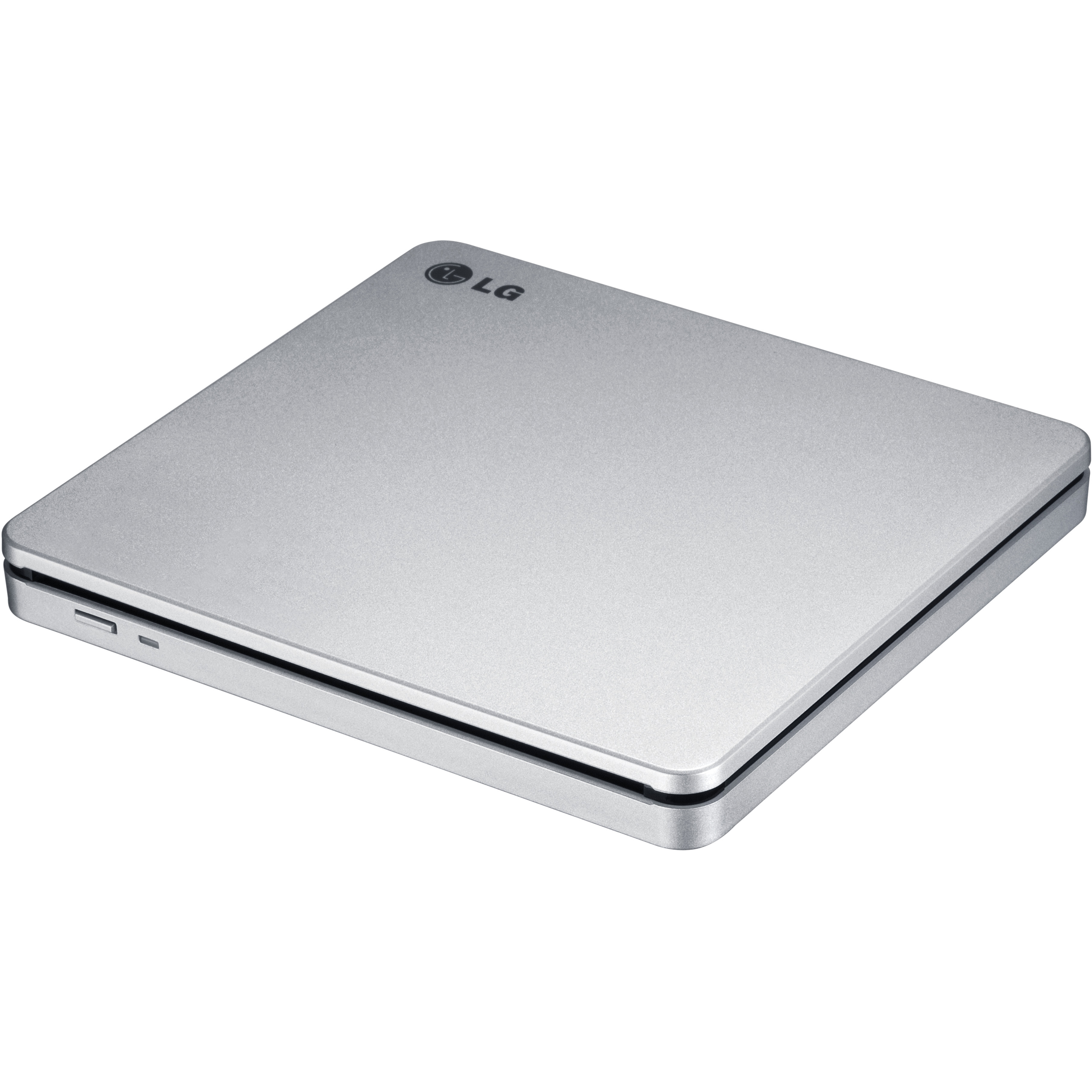 Ext 8x Slim USB DVDRW Silver — left view