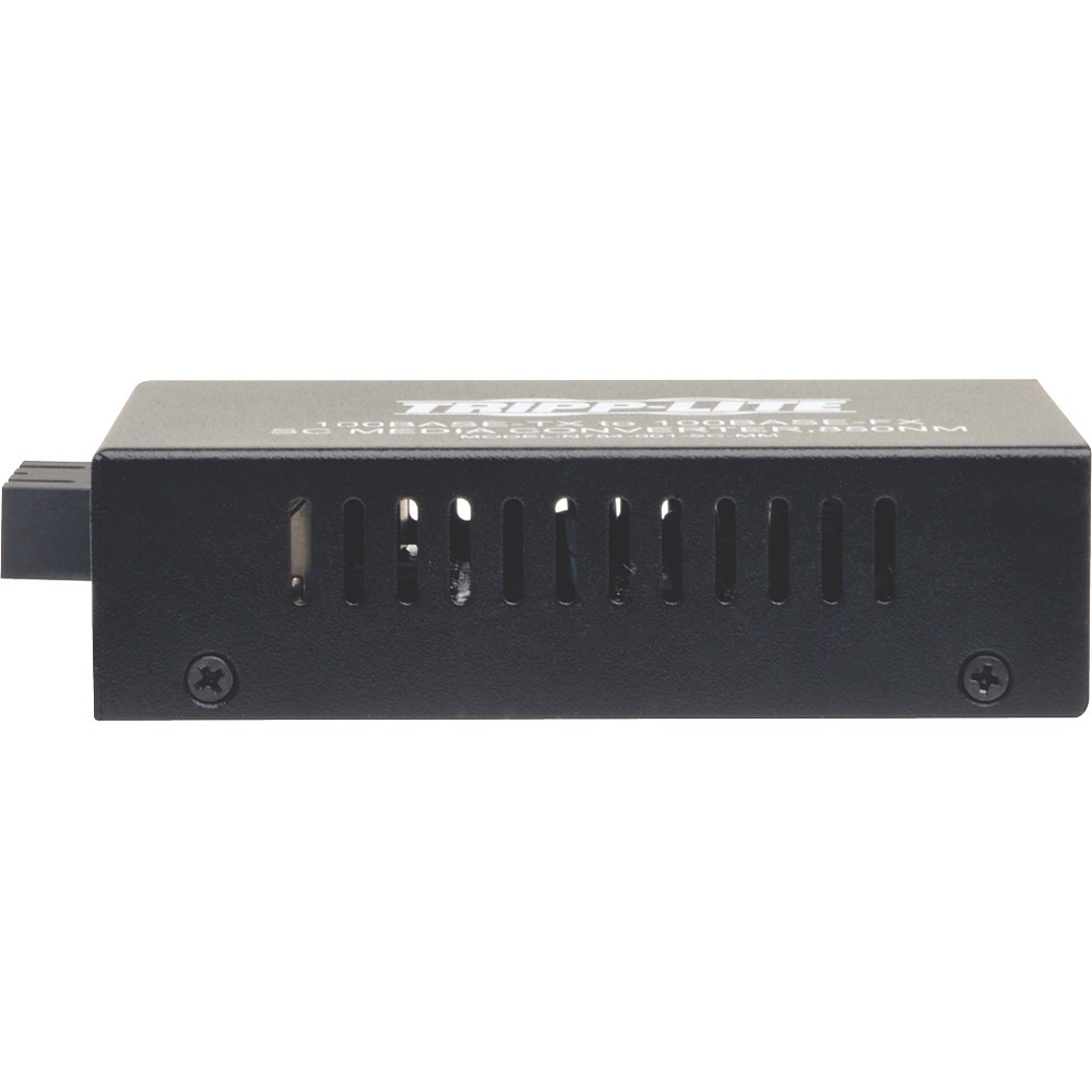 Eaton Tripp Lite N784-001-SC-MM 10/100 SC multimode fiber to Ethernet media converter — left view