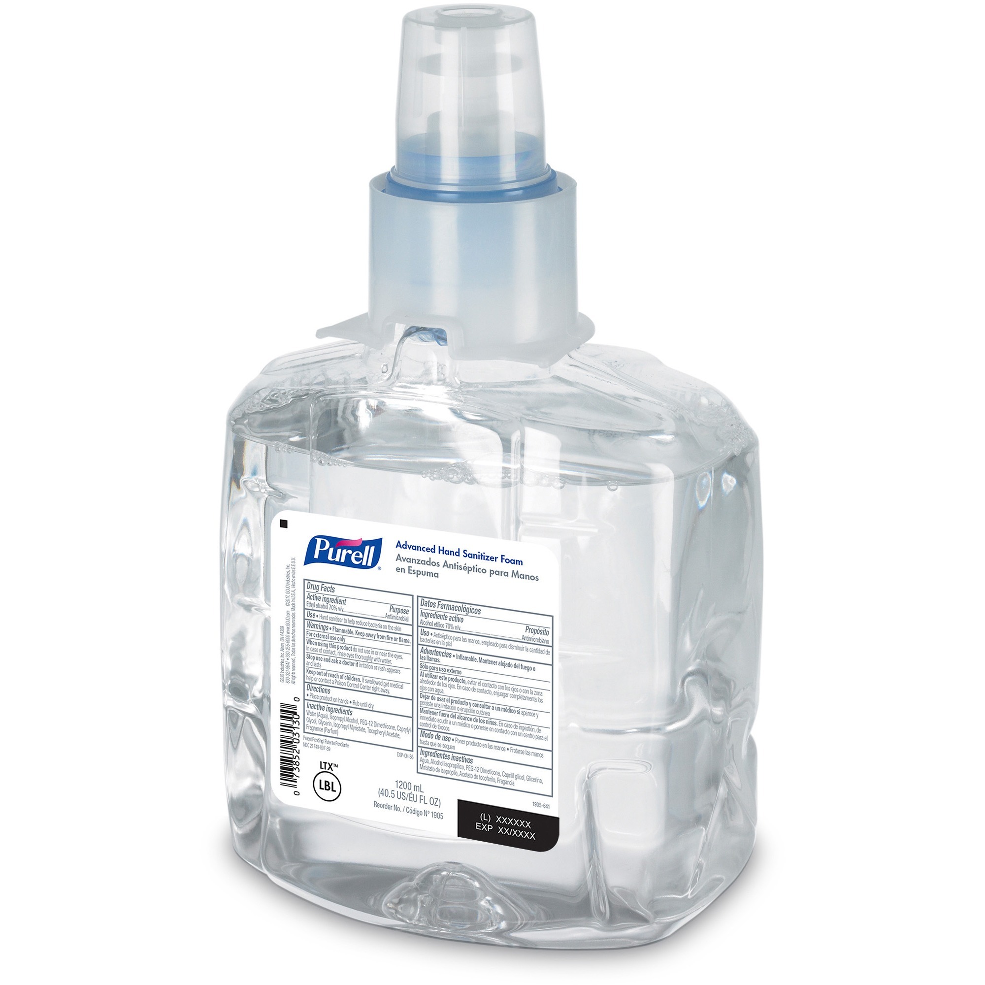 Purell 5192-04 Advanced Hand Sanitizer Foam 1200 mL (4 Ea/Case) -  Industrial Safety Products