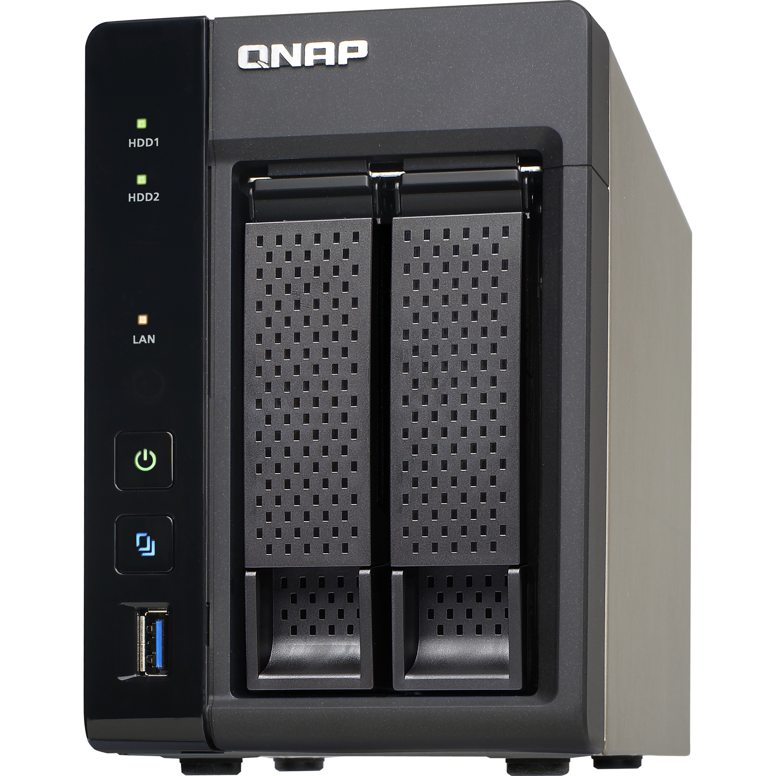 QNAP Turbo NAS TS-253A 2 X Total Bays SAN/NAS Storage System - Tower ...