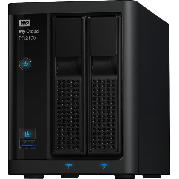 WD 20TB Network Attached Storage My Cloud Pro PR2100 20000 - Content Solution (WDBBCL0200JBK-NESN)