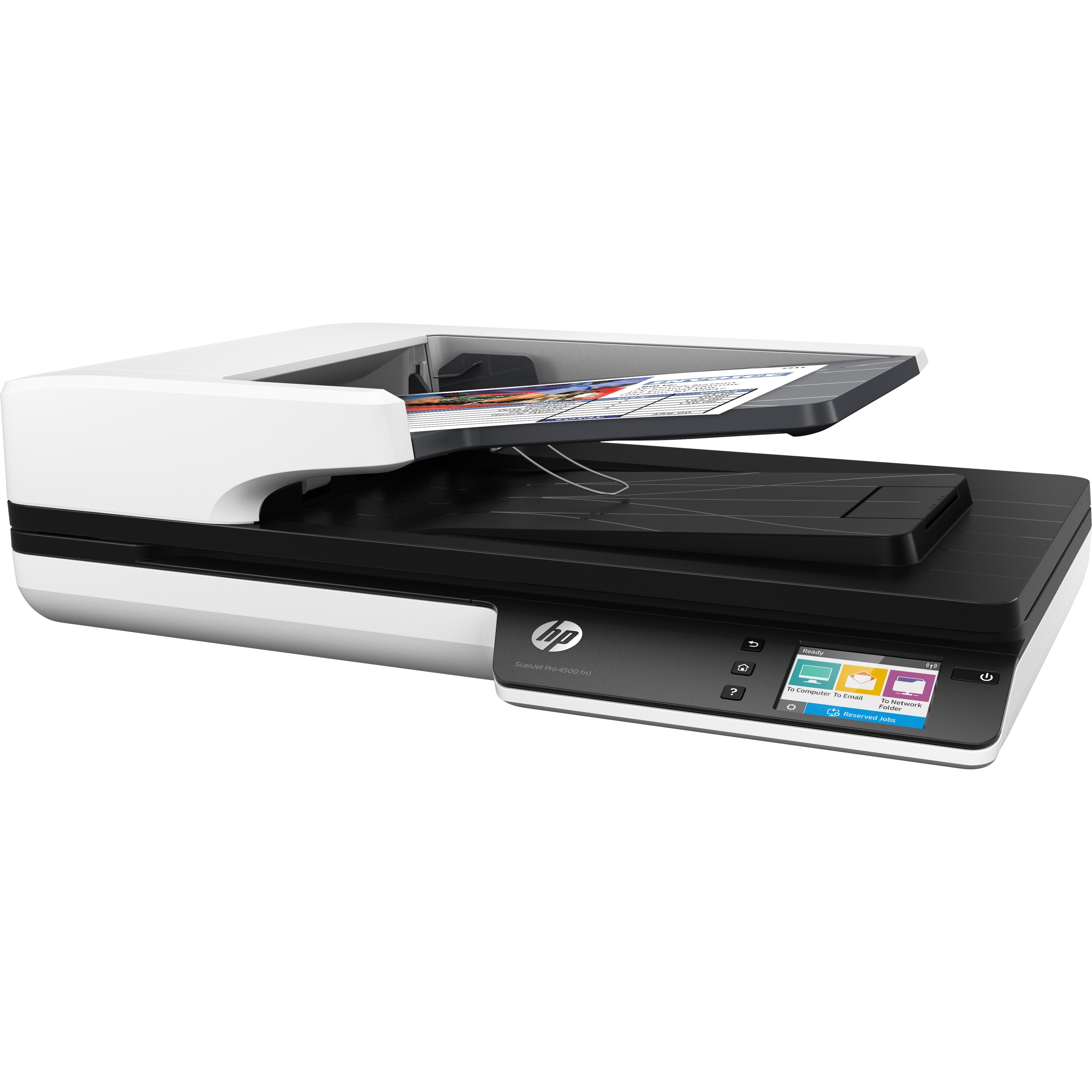 Hp scanjet pro 4500 fn1 настройка сети