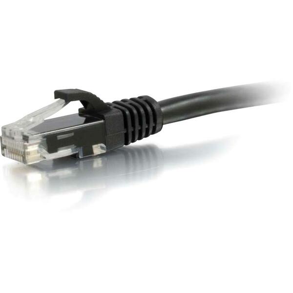 CABLES TO GO Cat6 UTP Ethernet Network Patch Cable, Black, 3ft