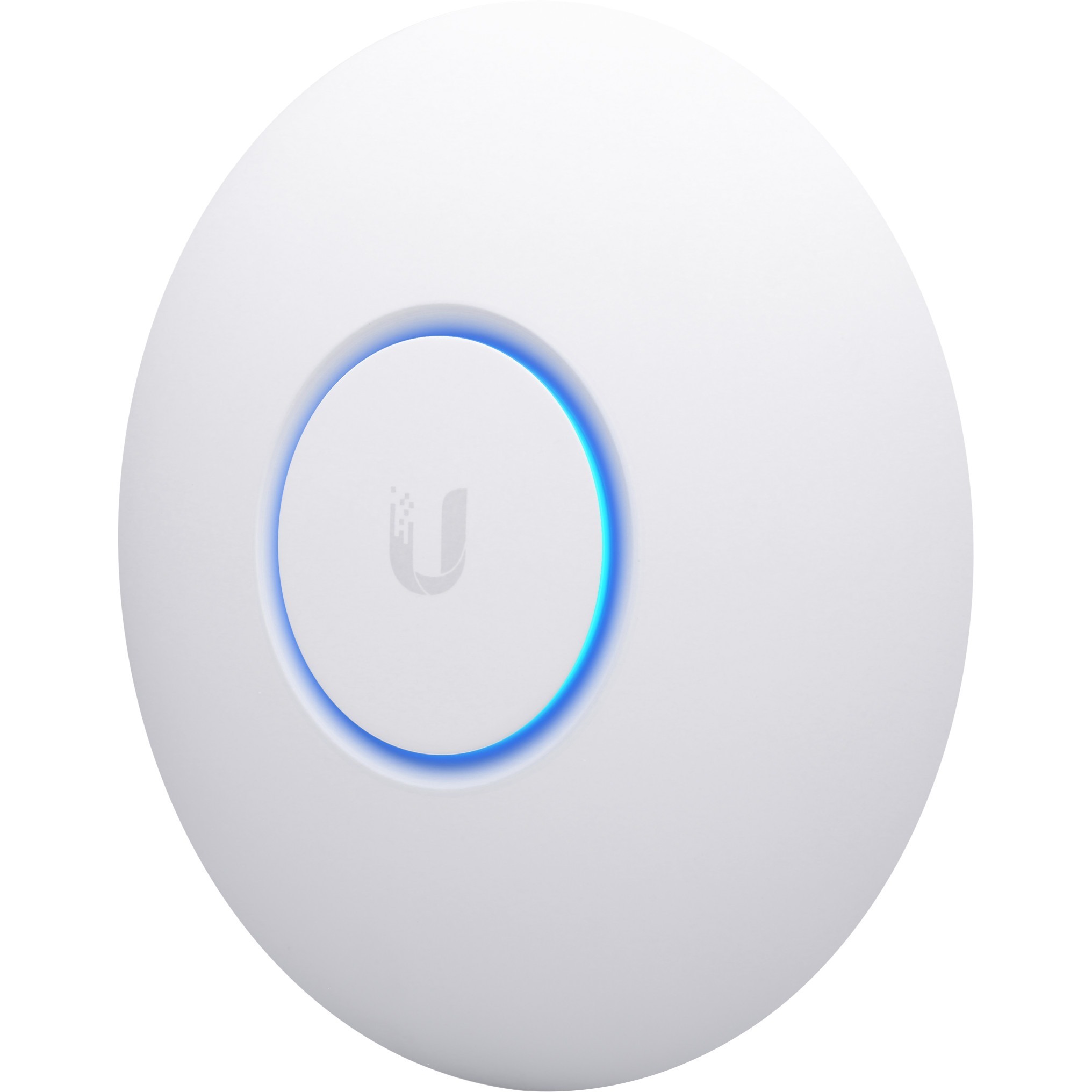 Ubiquiti UniFi compact ceiling-mounted indoor access point with 4x4 MU-MIMO — left view