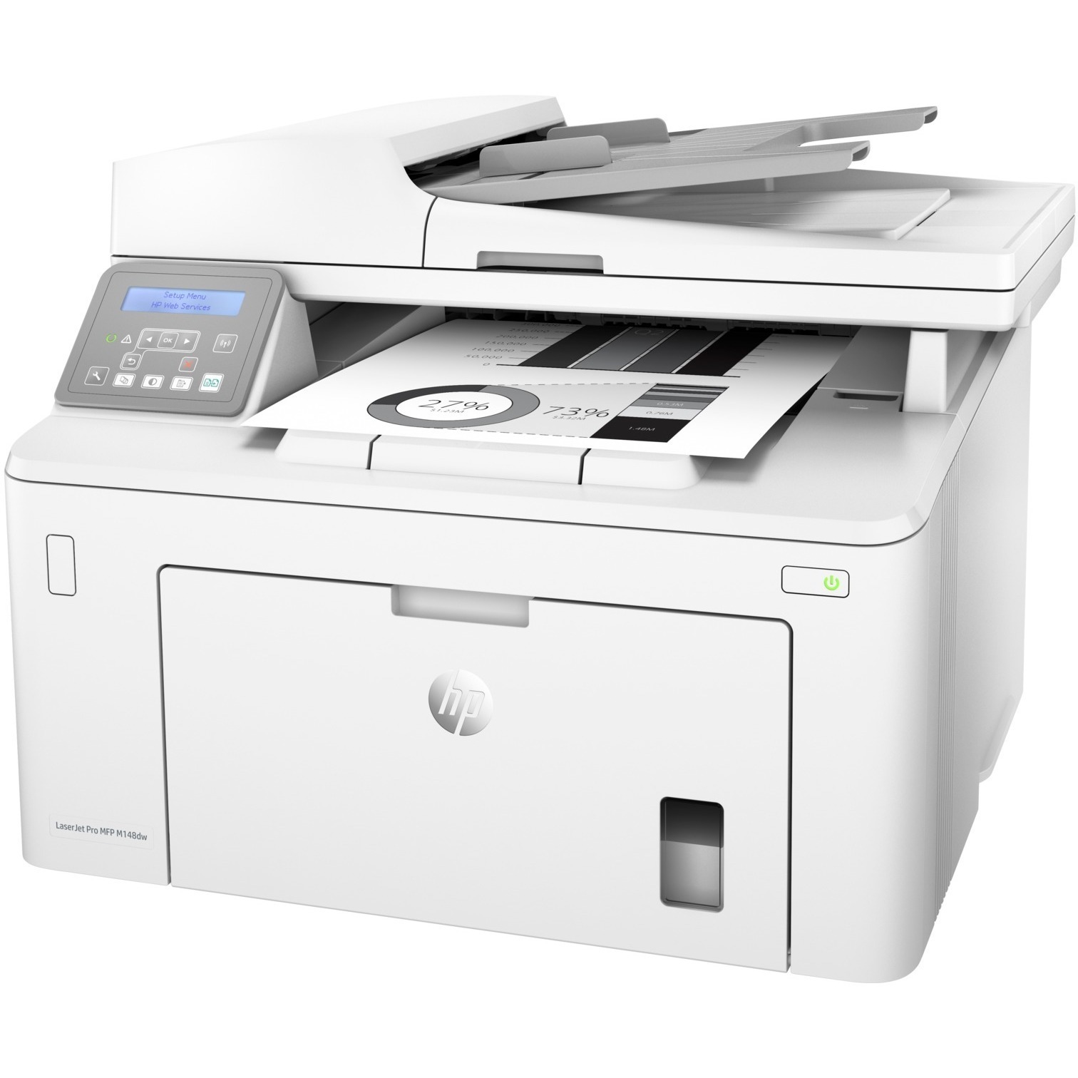 HP LaserJet Pro M148dw Laser Multifunction Printer Monochrome Novatech