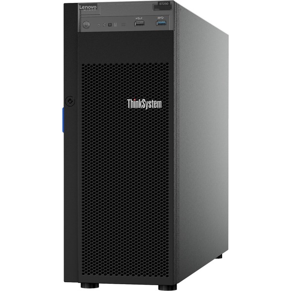 Lenovo ThinkSystem ST250 Intel Xeon E-2134 Tower Server - 4x32.5" (7Y46A001NA) - 1x Intel Xeon E-2134 4-Core 3.50GHz, 8GB RAM