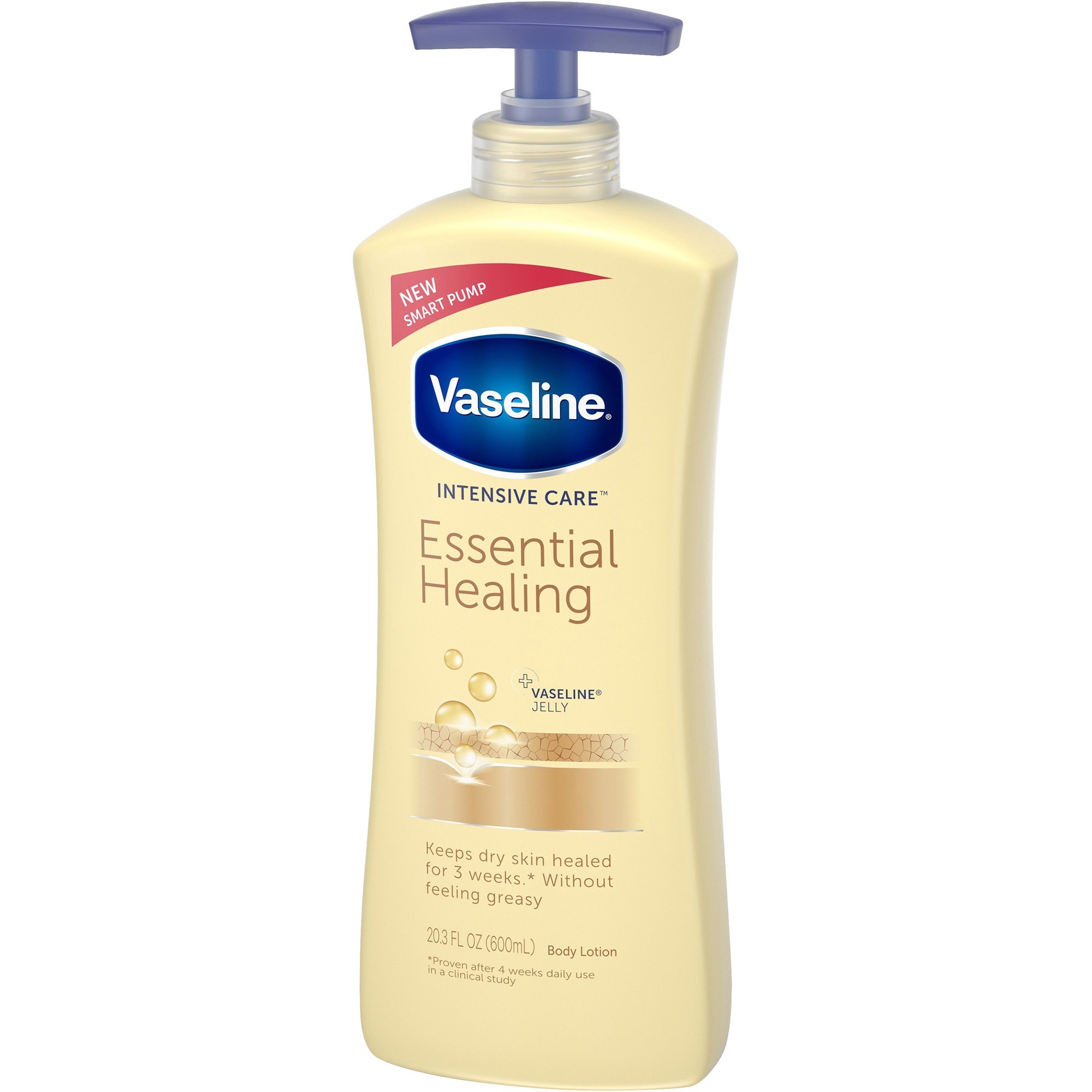 Vaseline Intensive Care Lotion - Lotion - 20.30 fl oz - For Dry Skin - Applicable on Body - Moisturising, Absorbs Quickly - 1 Each