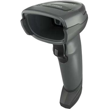 Zebra DS4608-HL00007ZZWW twilight black handheld area imager scanner for dense barcode capture — left view