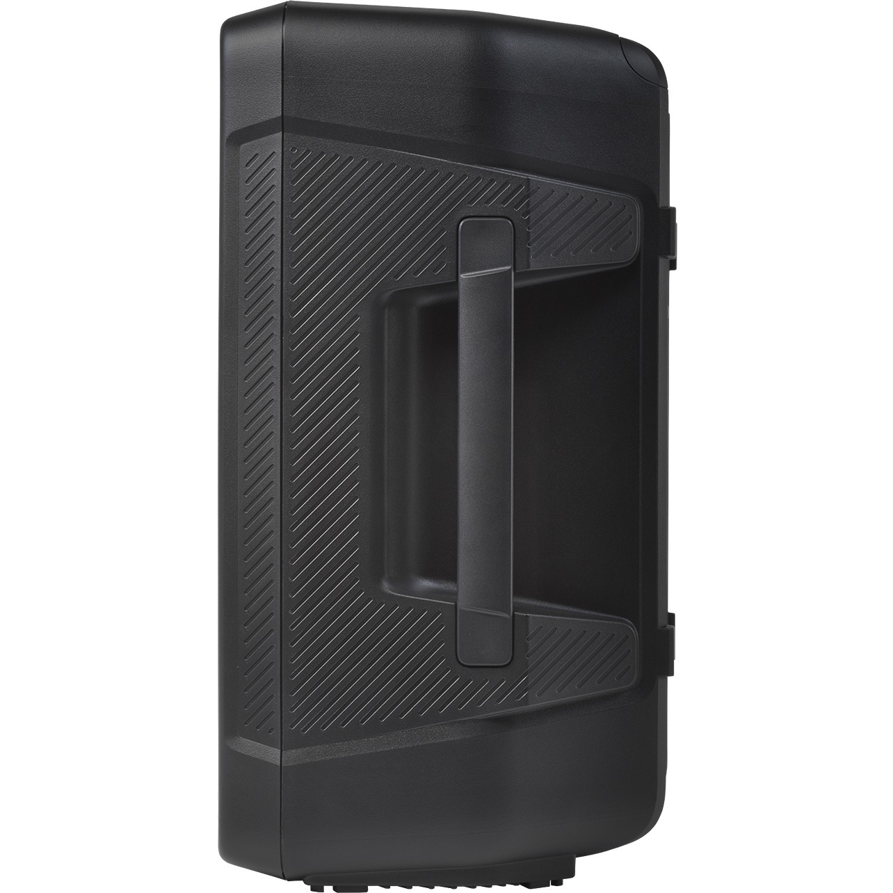 JBL 8-inch powered portable speaker with Bluetooth connectivity — left view