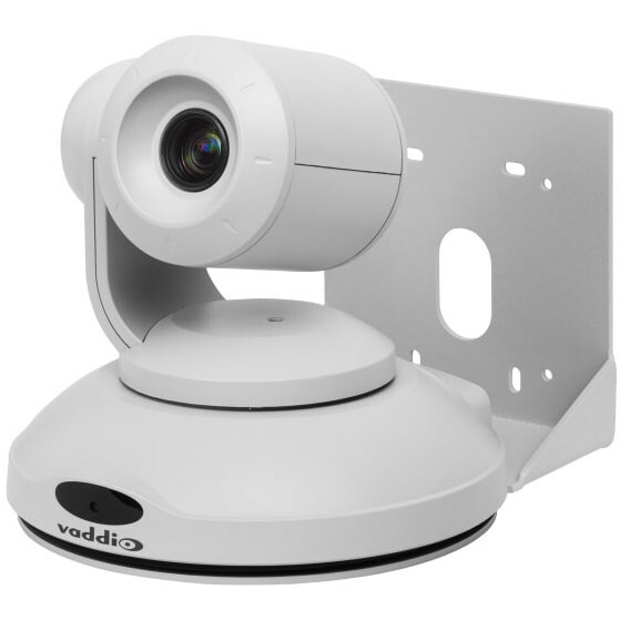 CONFERENCESHOT Cam White PTZ conferencing camera for installed meeting rooms — left view