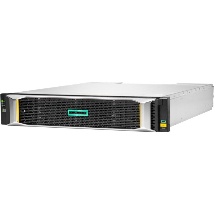 HPE MSA 2060 12Gb SAS LFF storage array R0Q77A for SAN storage — left view