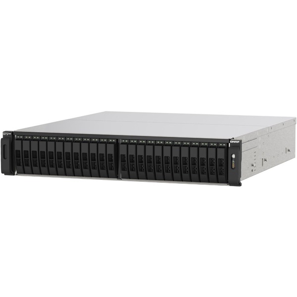 QNAP TS-H2490FU-7302P 24-Bay all-flash 2U Rackmount NAS Server (TS-H2490FU-7302P-128G-US)