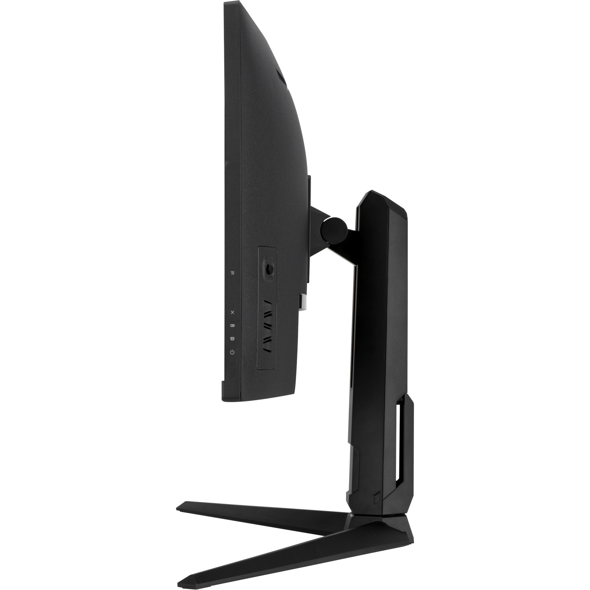 ASUS TUF Gaming VG34VQL1B 34-inch curved WQHD monitor with 165Hz refresh — left view