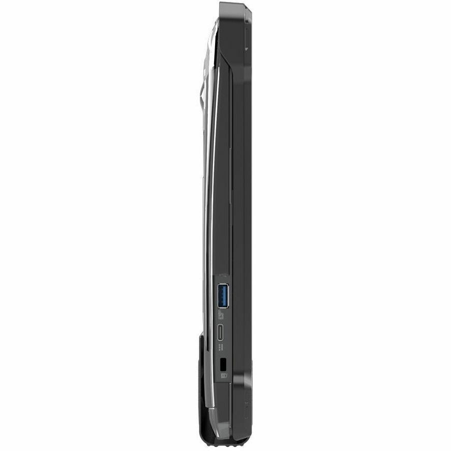 Black Extreme Shell-L protective shell case for Acer C871 Chromebook — left view