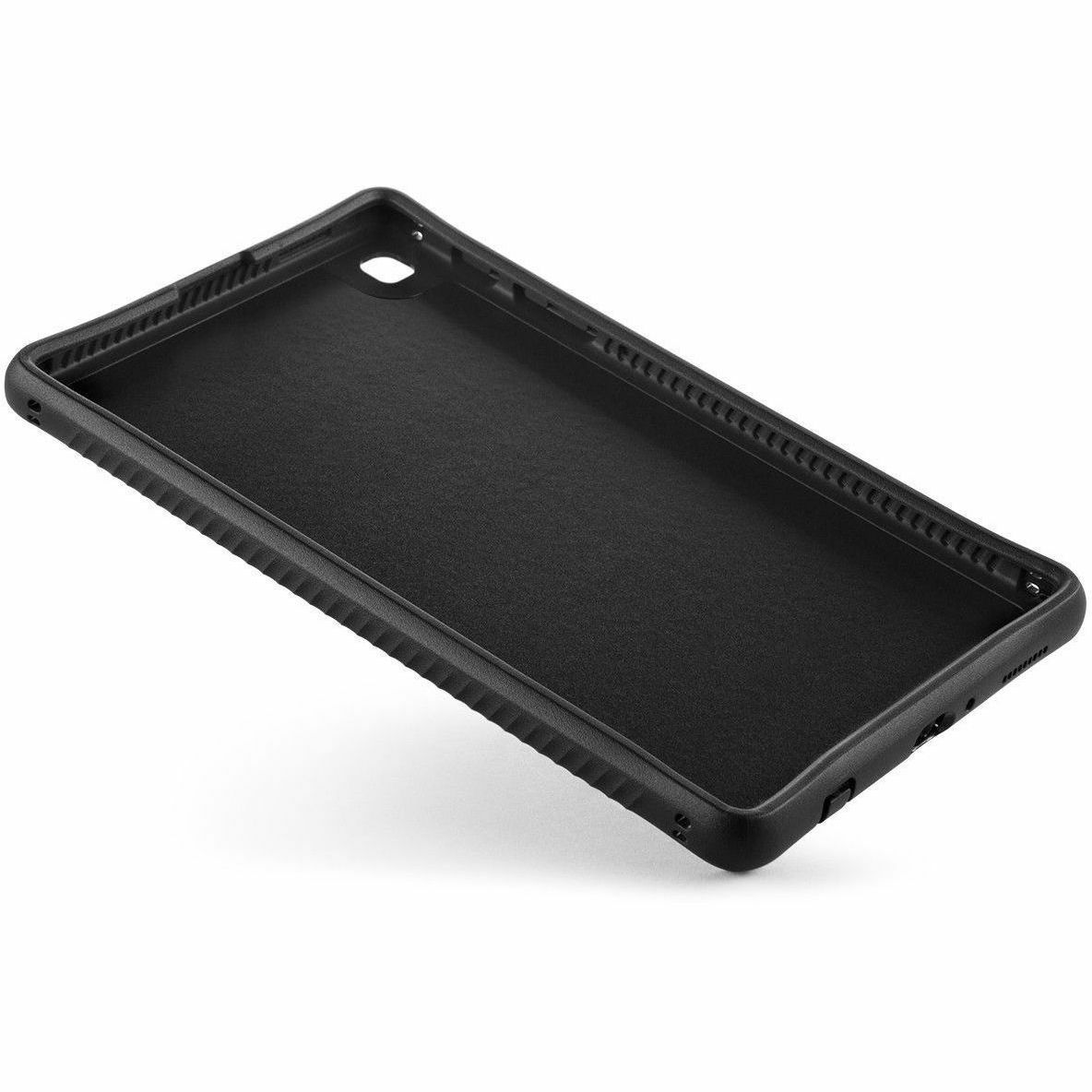 Black CELLAIRIS showcase grip case for Samsung Tab A7 Lite — left view