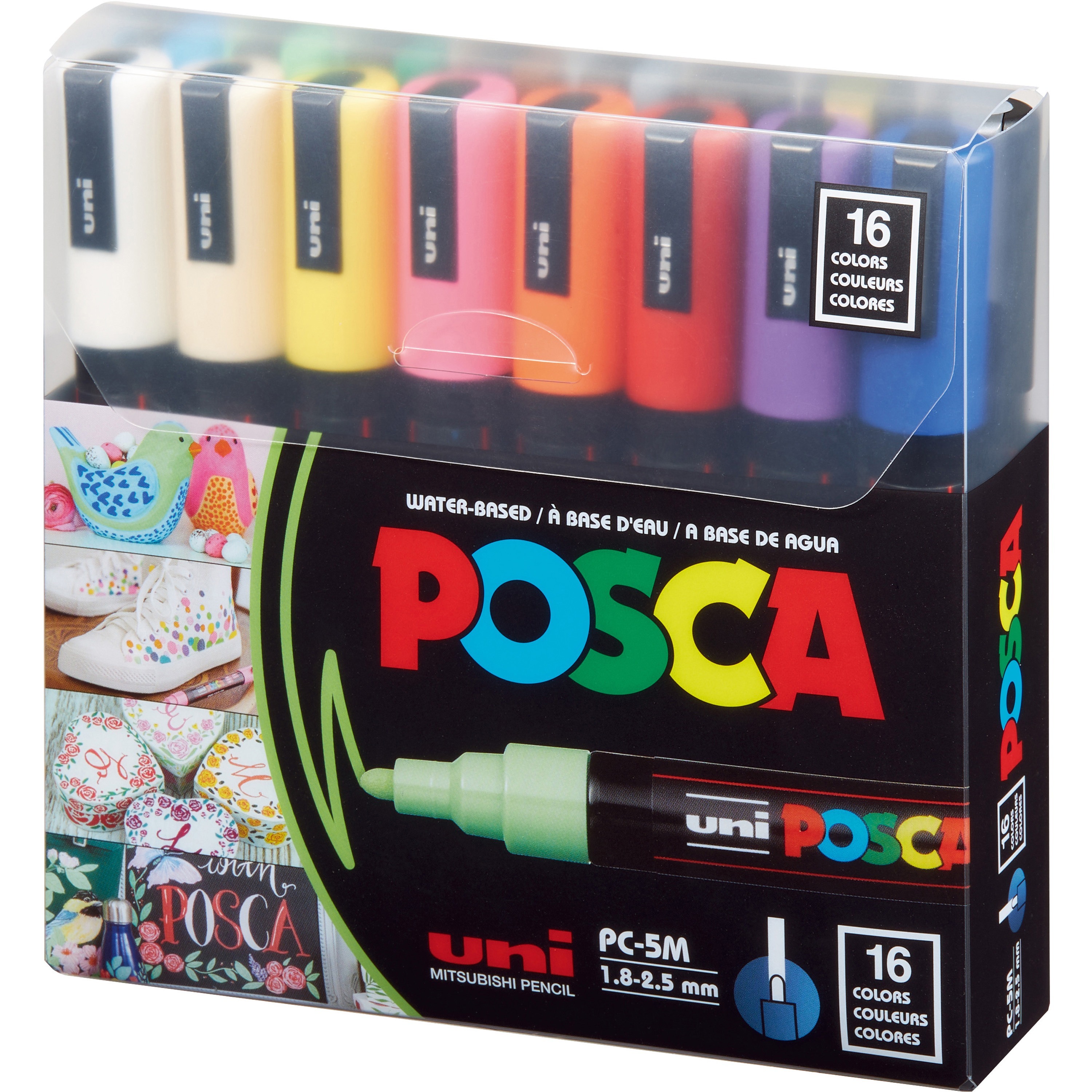 Posca Marker 3M in Orange, Posca Pens for Art Supplies, School Supplies,  Rock Art, Fabric Paint, Fabric Markers, Paint Pen, Art Markers, Posca Paint