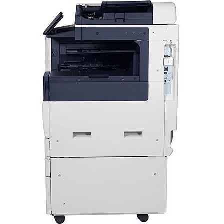 Xerox C7120/ENGS2 color multifunction printer with 2-tray module and single-pass duplex ADF — left view