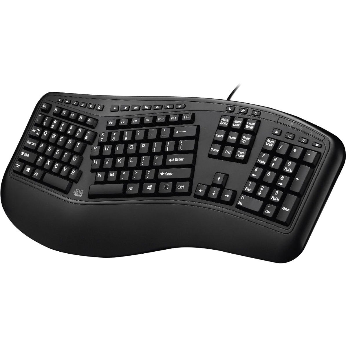 ADESSO 2X LARGE PRINT ERGOMONIC KEYBOARD