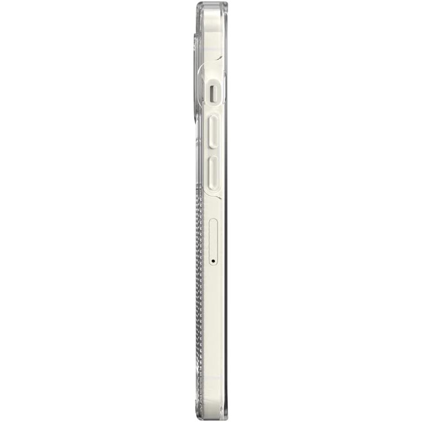 ZAGG Gear4 Crystal Palace clear MagSafe case for iPhone 14 — left view