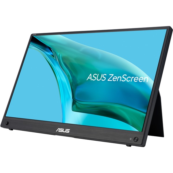 ASUS ZenScreen 15.6 1080P Portable USB-C Monitor (MB16AHG) - Full HD, IPS, 144Hz, Mini-HDMI, Freesync Premium, Ergo kickstand, Flicker Free, Blue Light Filter, Tripod Mountable, Protective Sleeve