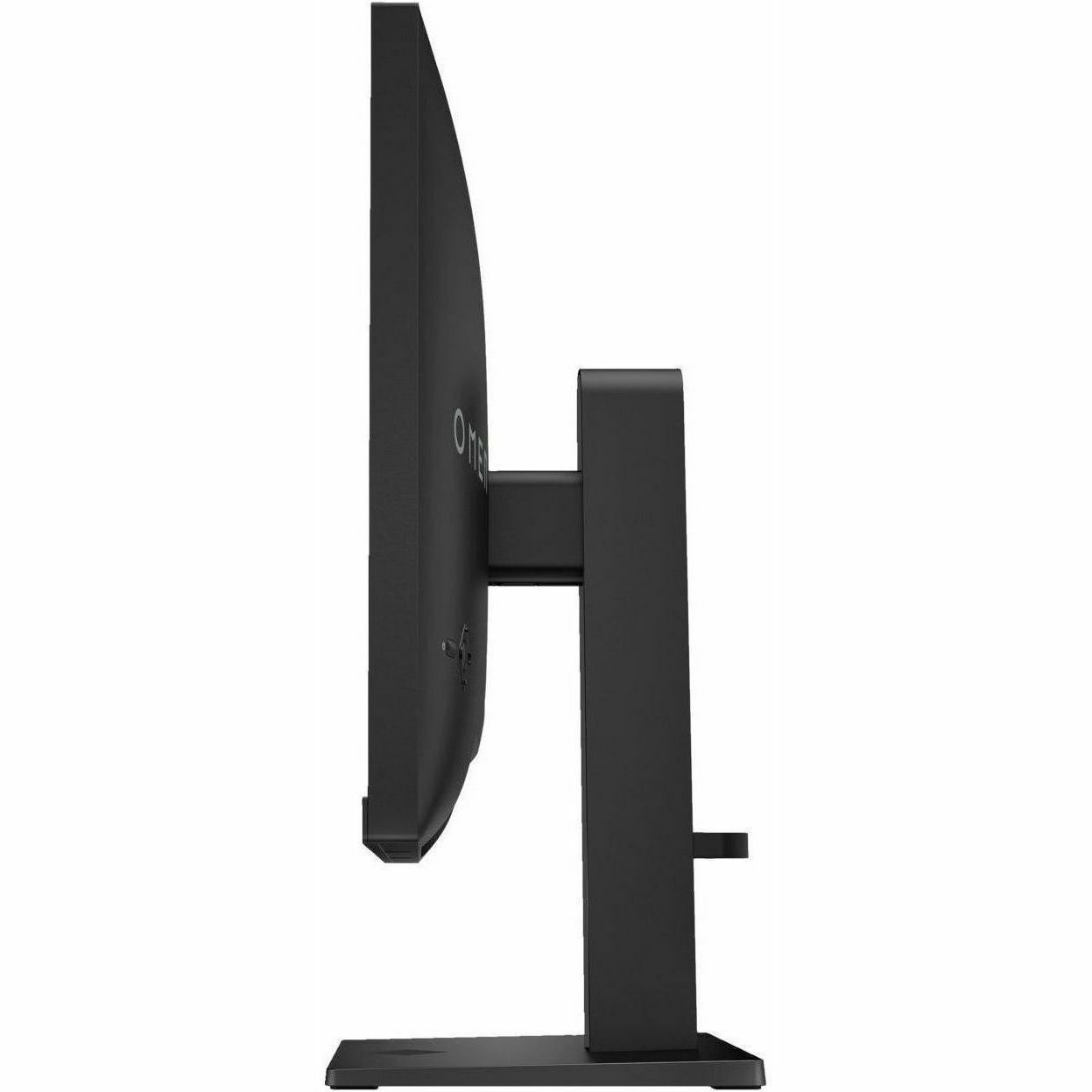 OMEN 24 HP 24-inch FHD 165Hz gaming monitor with IPS panel and slim black design — left view