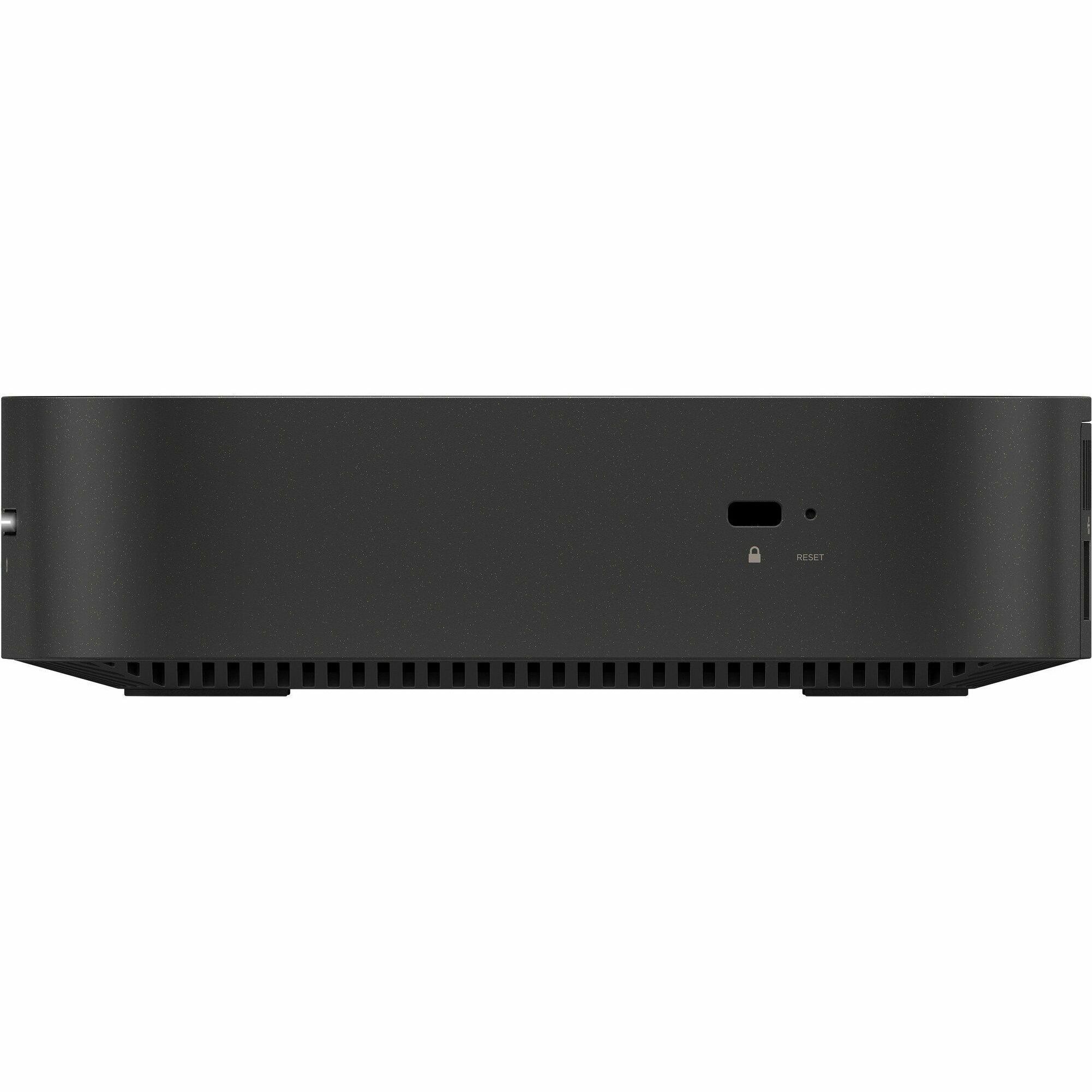 HP CBXEntG4 compact mini PC with Intel Core i5-1335U and black chassis — left view