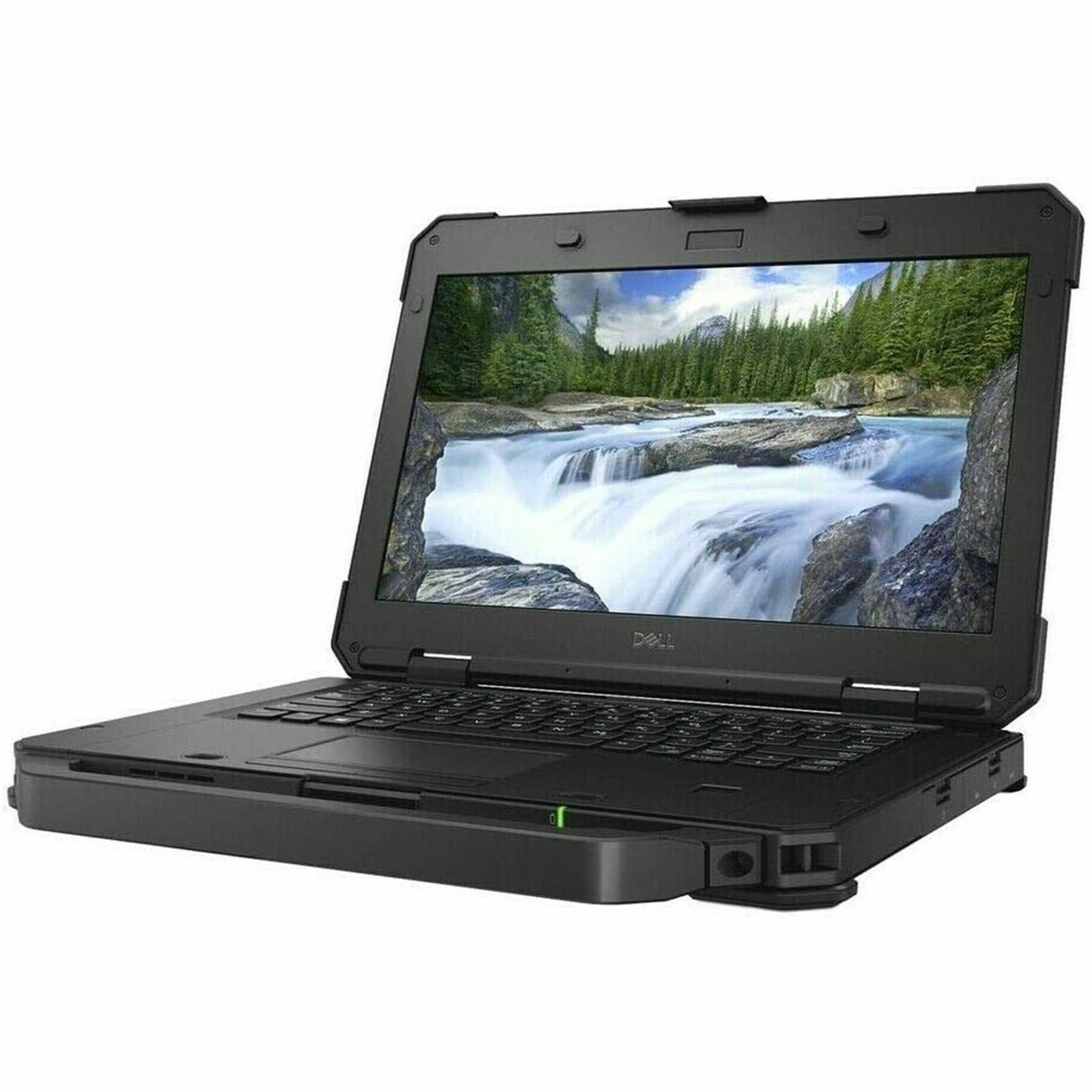 Refurbished Dell Latitude 5420 Rugged laptop with 14-inch FHD display, Core i5, and Windows 11 Pro — left view