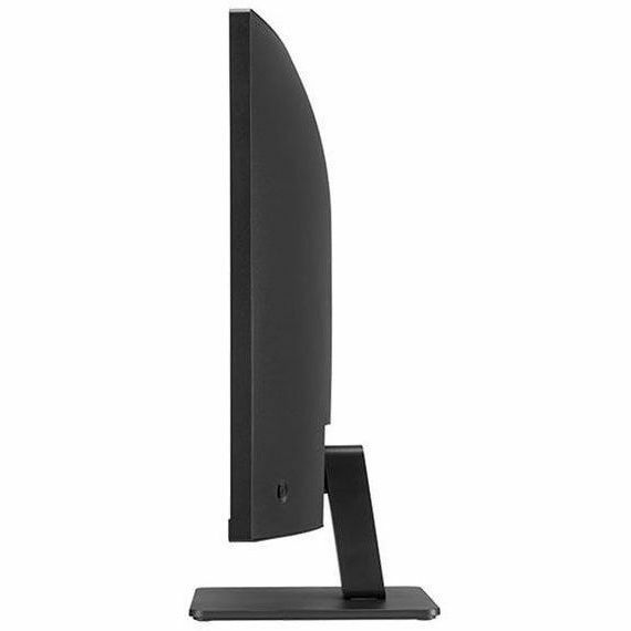 LG 32-inch curved Full HD monitor with VA panel and HDMI connectivity — left view
