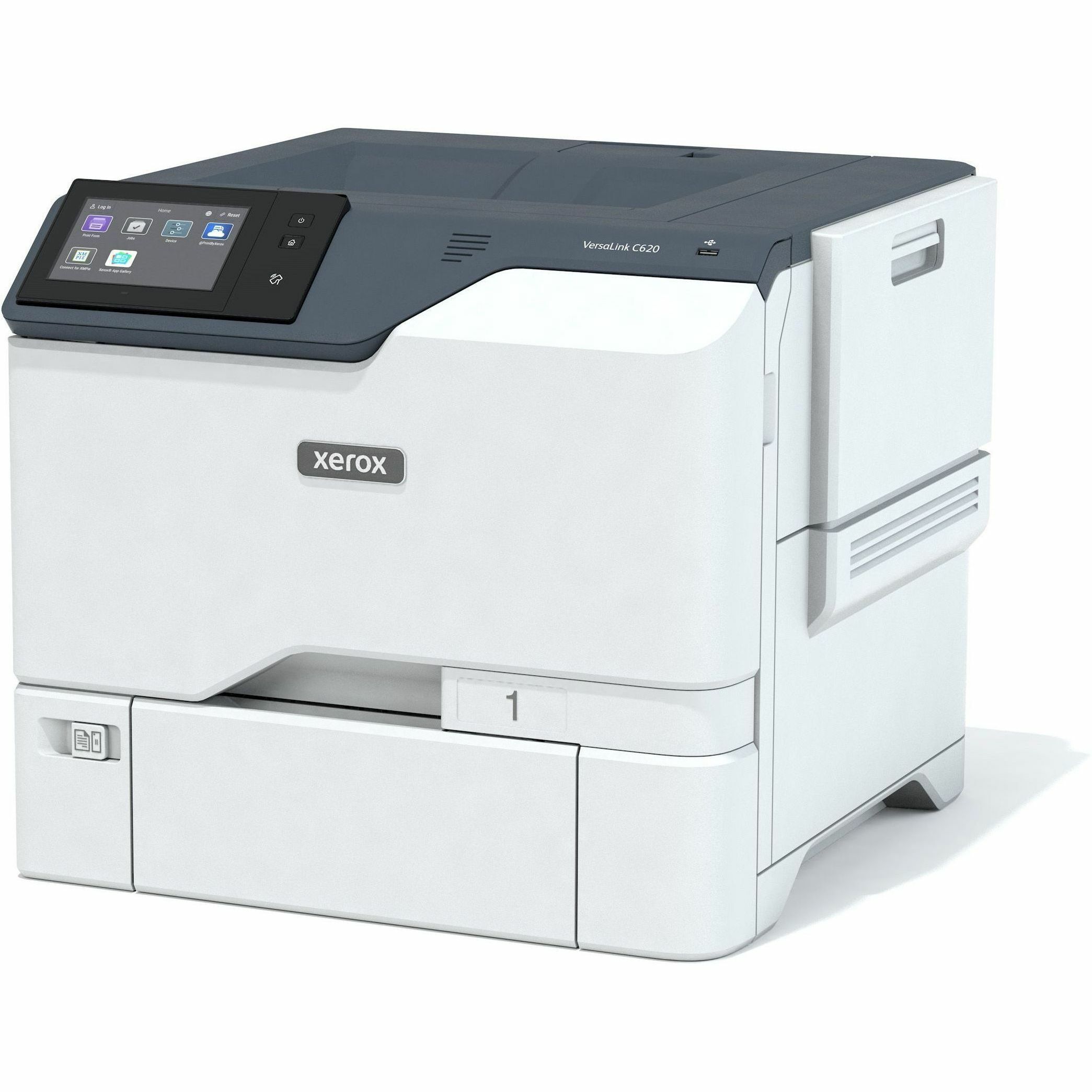 VERSALINK C620 COLOR PRINTER, UP TO 52PPM, DUPLEX, TAA COMPLIANT — left view