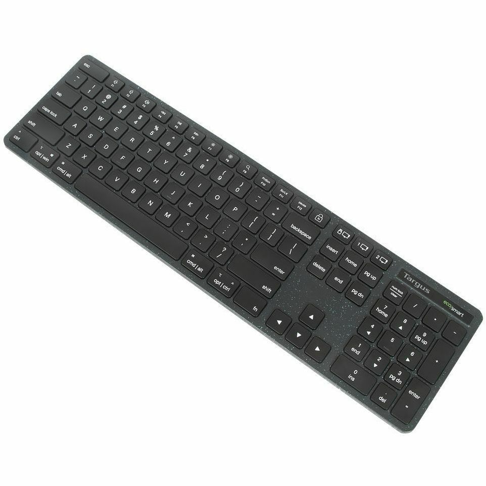 Wireless FullSize EcoSmart Antimicrobial Keyboard w/2.4GHz Dongle or BT