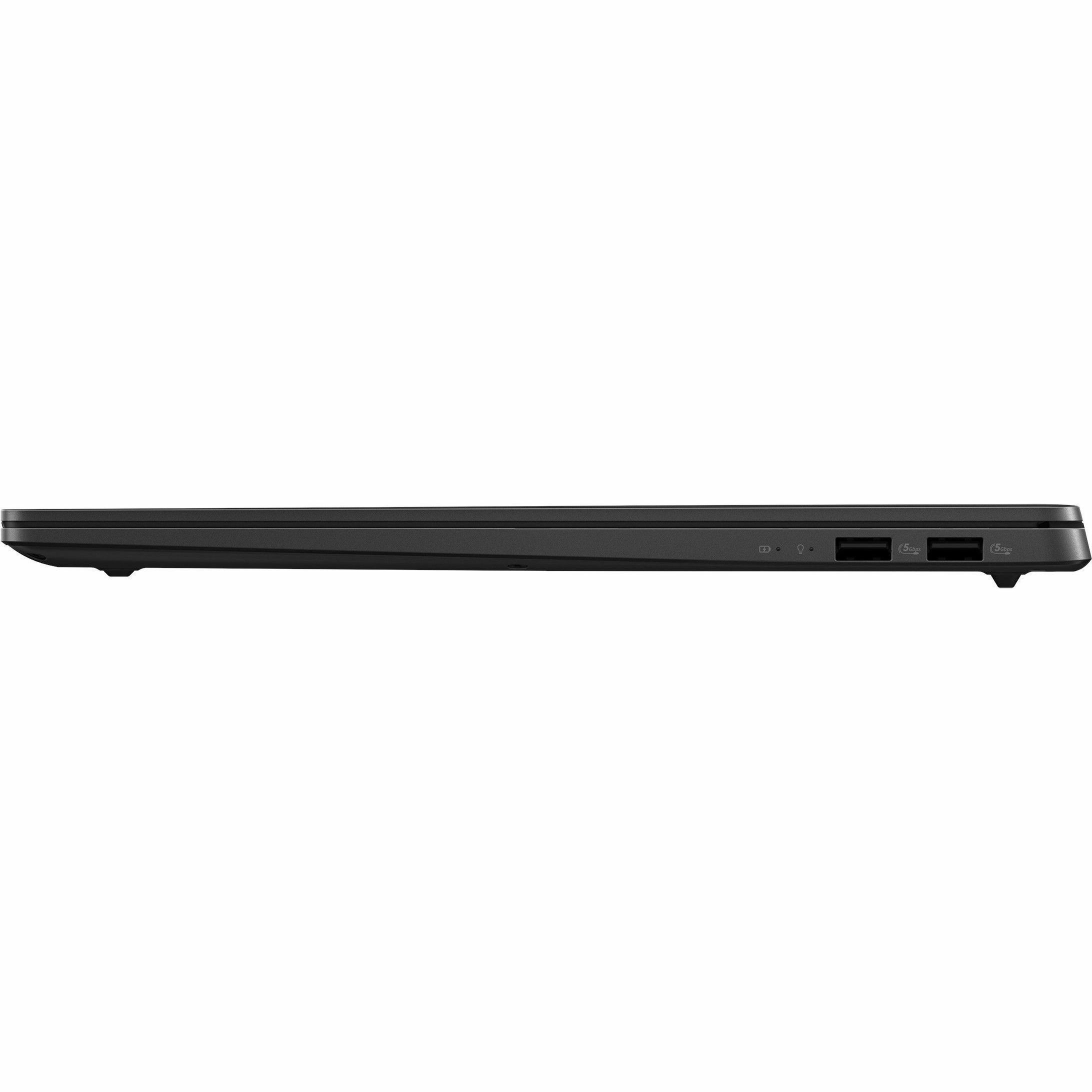 ASUS VivoBook S 16 laptop with Intel Core Ultra 9, OLED display, and Windows 11 Home — left view