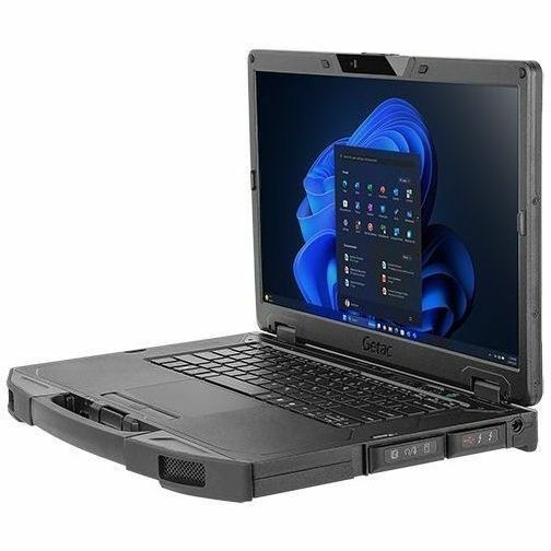 Getac S510 rugged laptop — left view
