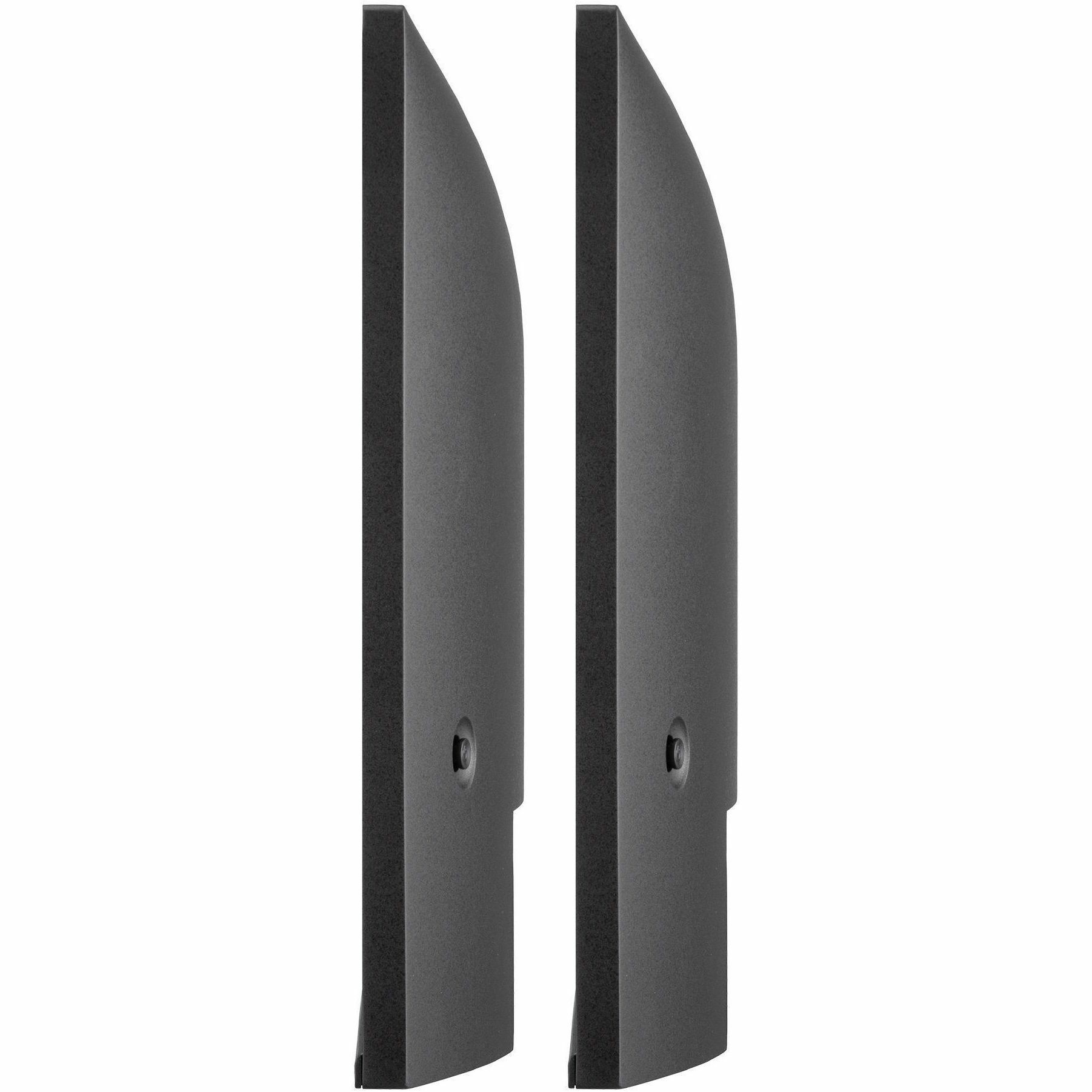 ViewSonic 24-inch IPS dual pack monitors with 1080p resolution and HDMI, DisplayPort, and VGA connectivity — left view