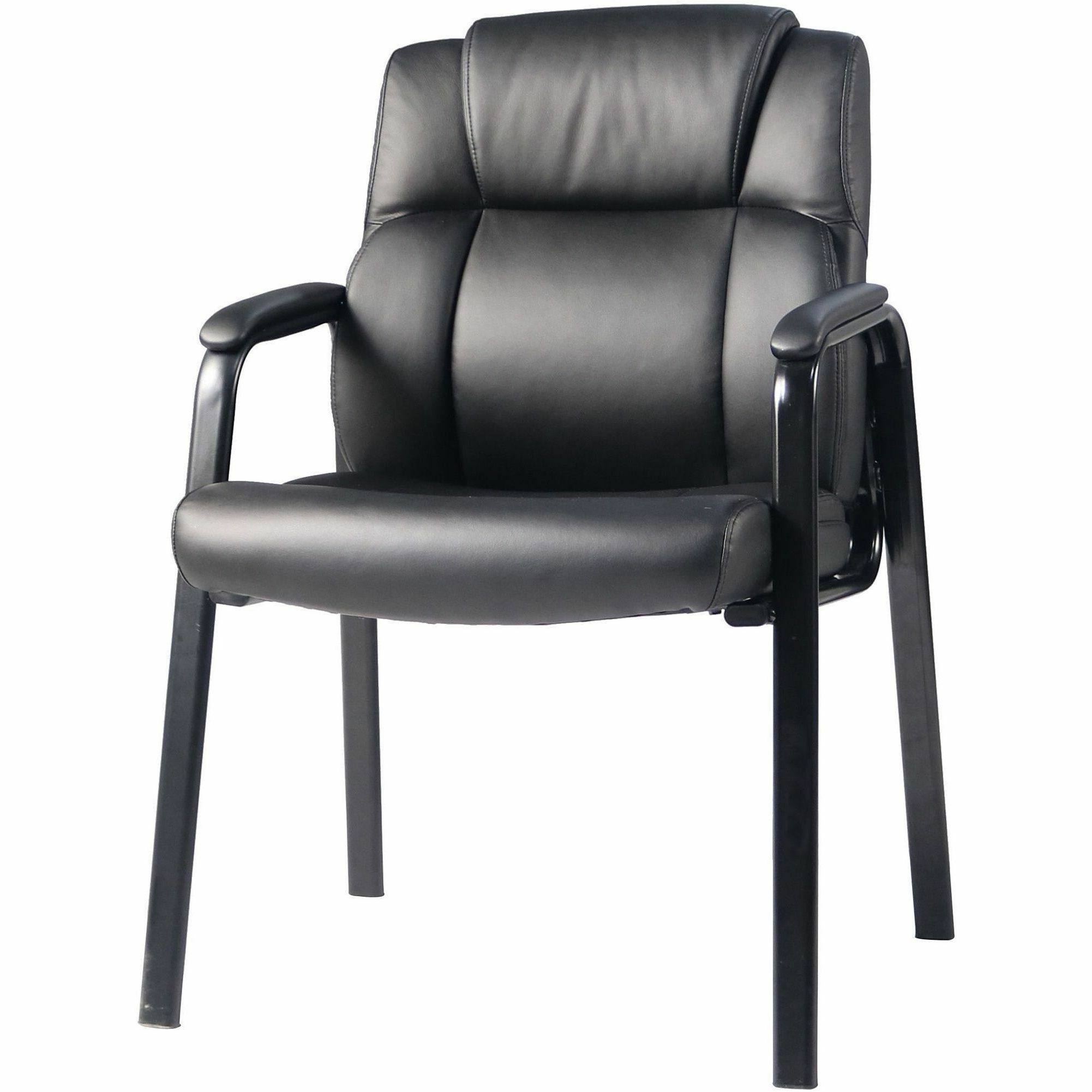 LLR 59436 | Lorell Cushioned Low-Back Guest Chair - Lorell Furniture