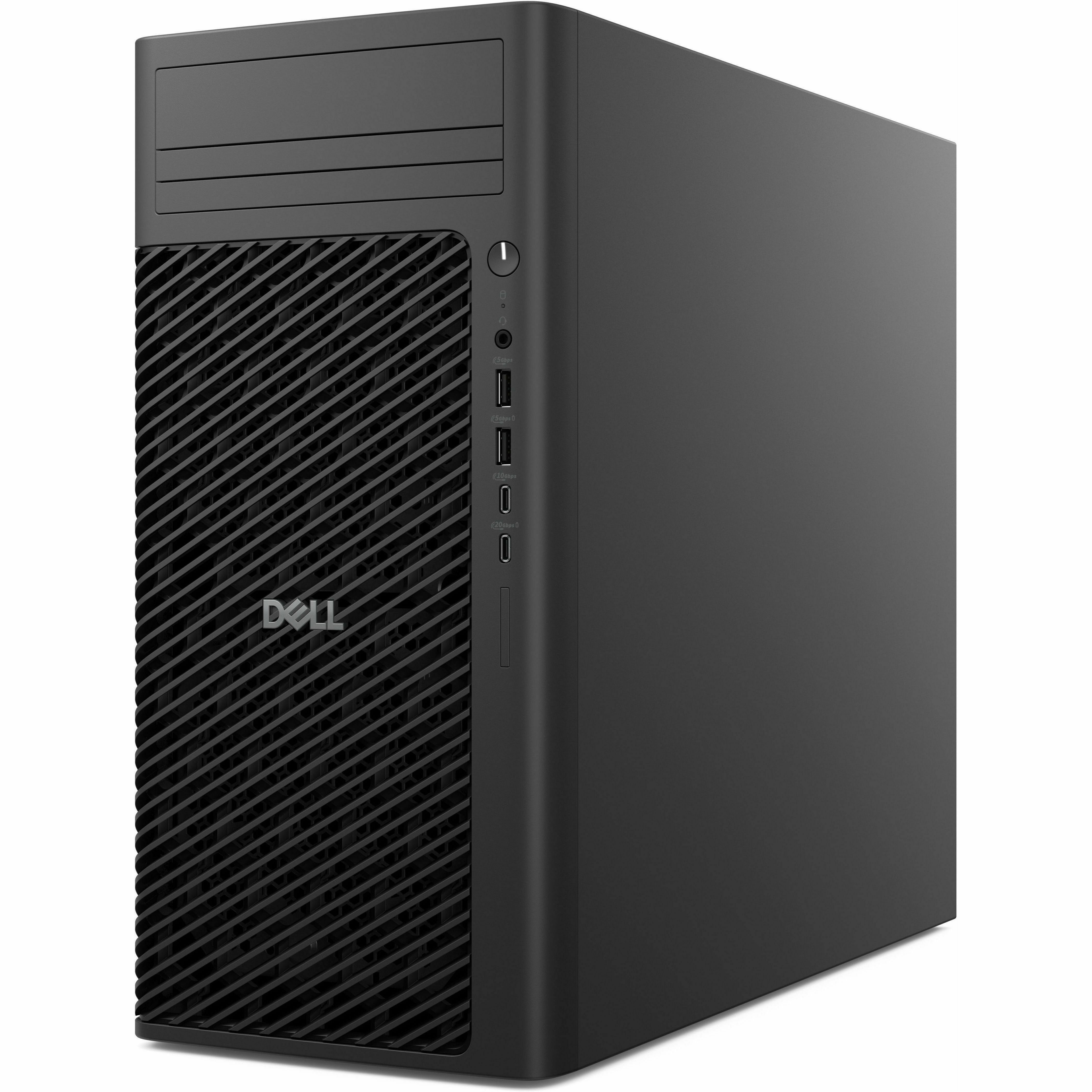Dell Pro Max Tower T2 FCT2250 Desktop, Core Ultra 7 265, 16GB DDR5, 512GB SSD