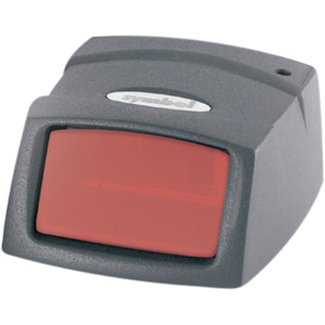 Zebra MiniScan 954 fixed-mount laser barcode scanner with serial interface — left view