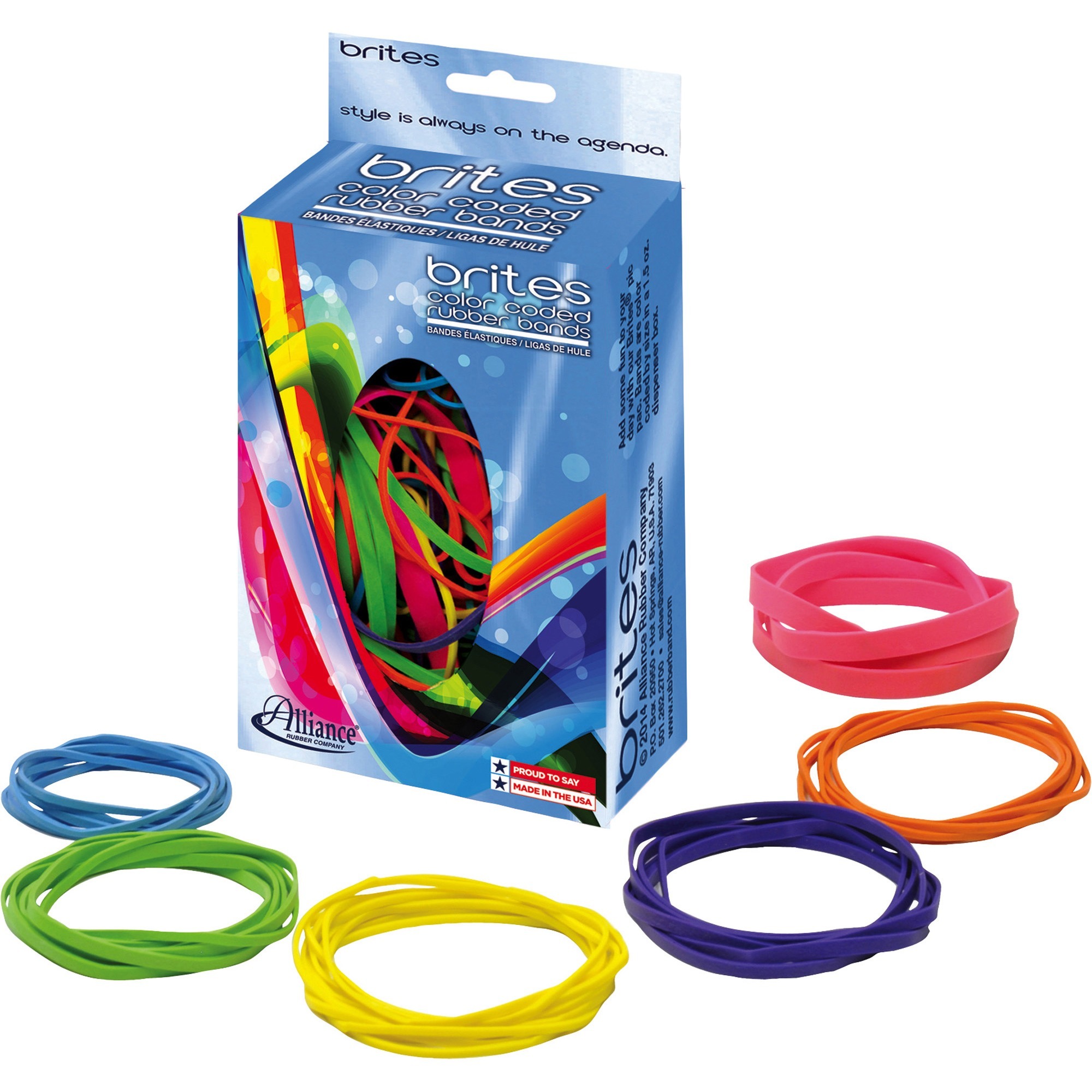 Supply Bright colored rubber bands, bundle of money color rubber bands,  rubber band