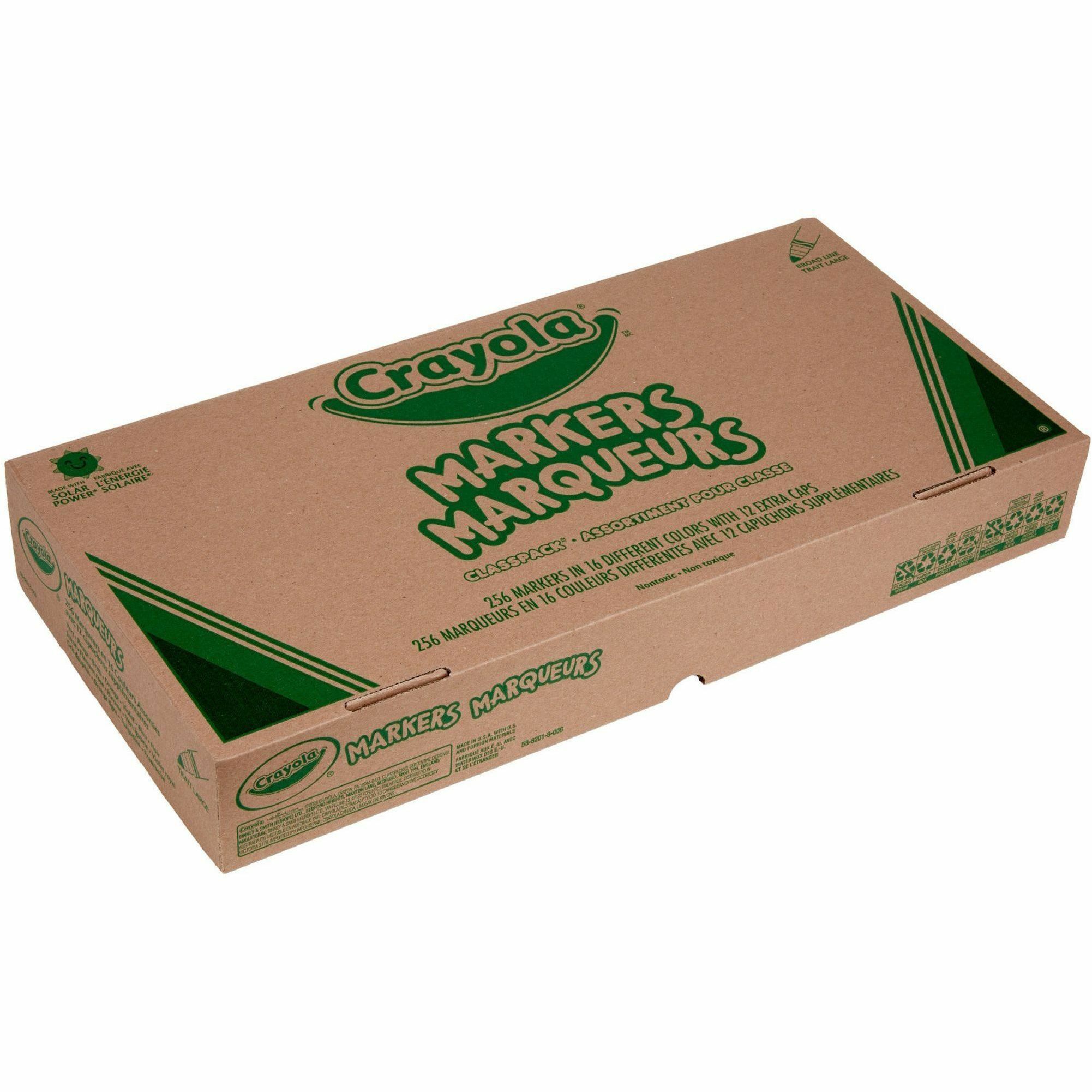 Crayola Fine Line Markers Classpack - 200/Box