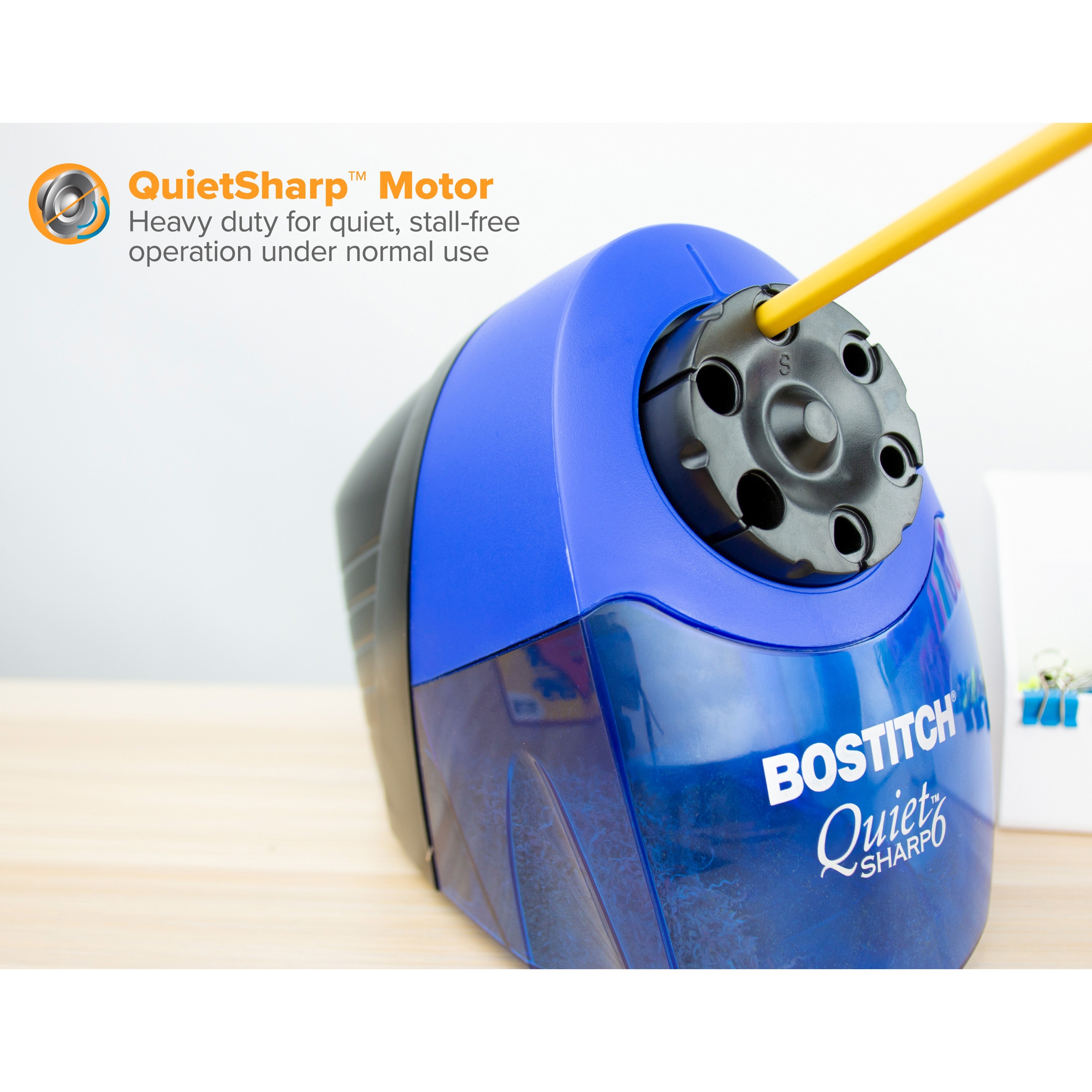 bostitch quietsharp 6 electric pencil sharpener