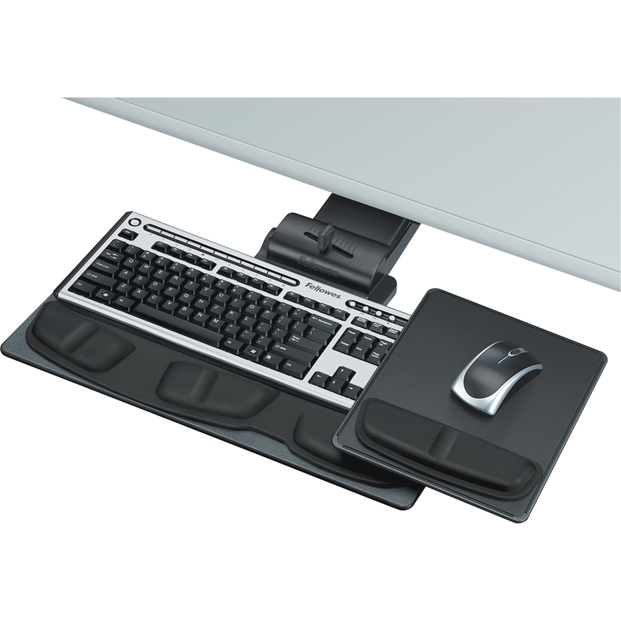 Professional Series Executive Keyboard Tray - 5.8" Height x 28.2" Width x 21.3" Depth - Black - 1