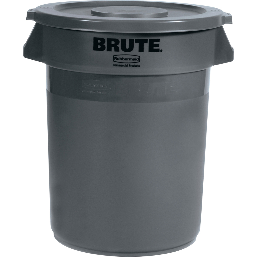 Picture of Rubbermaid 32 Gallon Brute Container Flat Lid