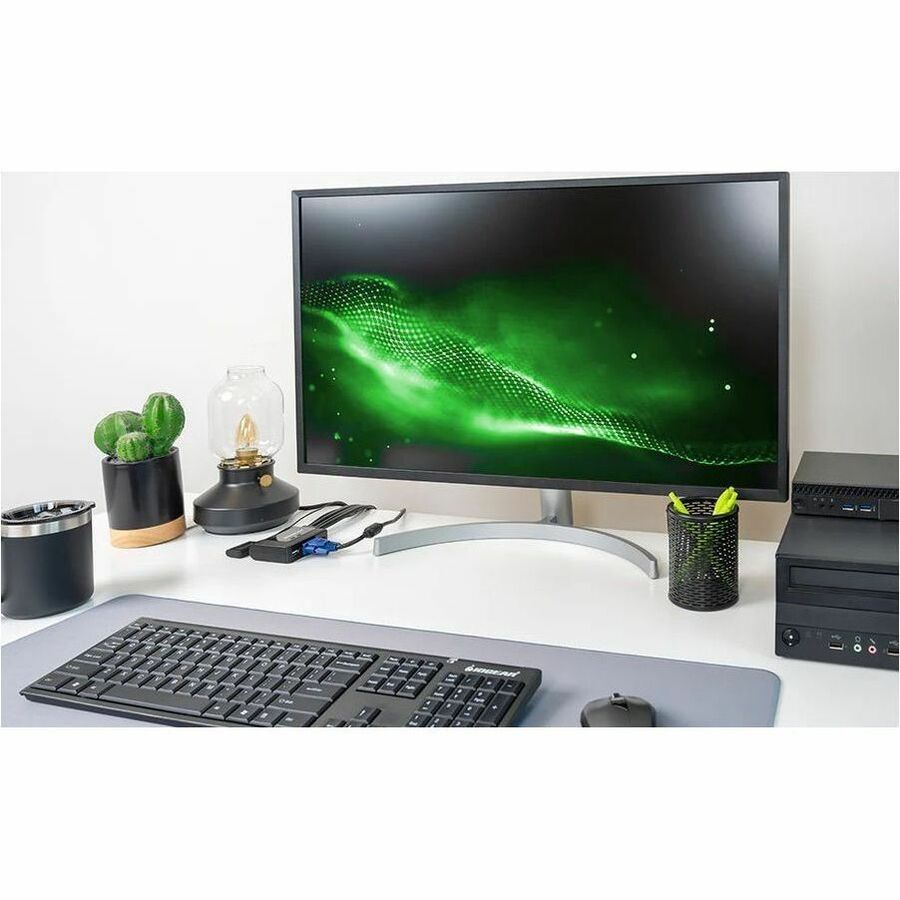 IOGEAR GCS22u 2-Port USB KVM Switch - 2 x 1 - 4 x Type A USB, 2 x HD-15 Monitor