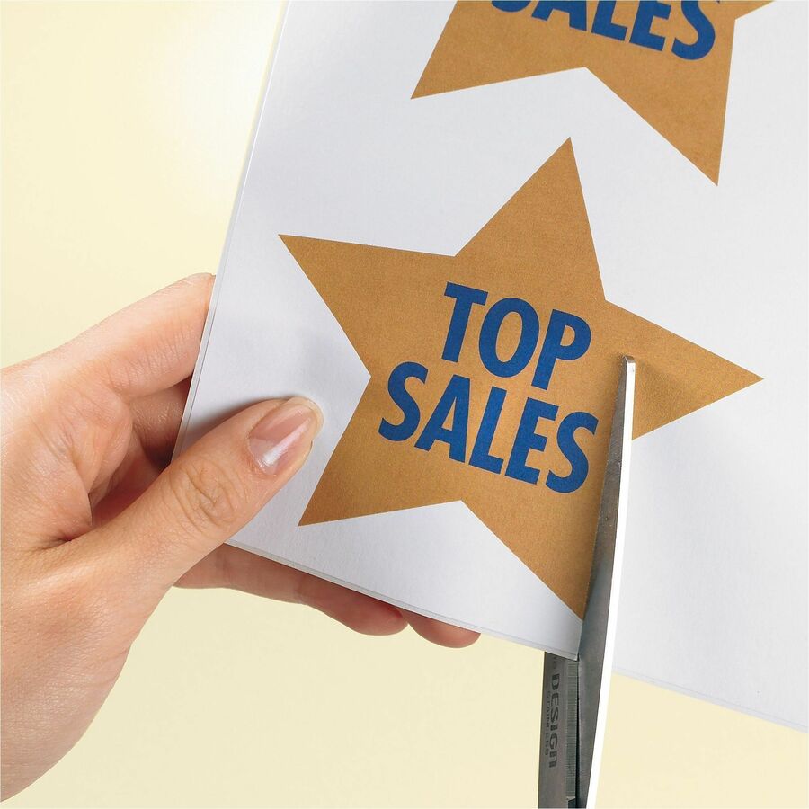 Picture of Avery&reg; White Shipping Labels, 8-1/2" x 11" , 20 Labels (8255)