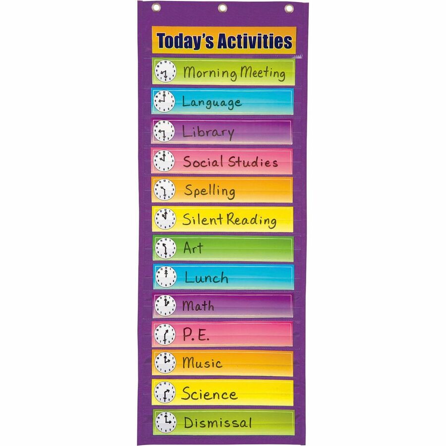 Picture of Pacon&reg; Dry Erase Activity Pocket Chart