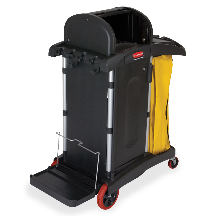 Picture of Rubbermaid Commercial High Security Cleaning Cart