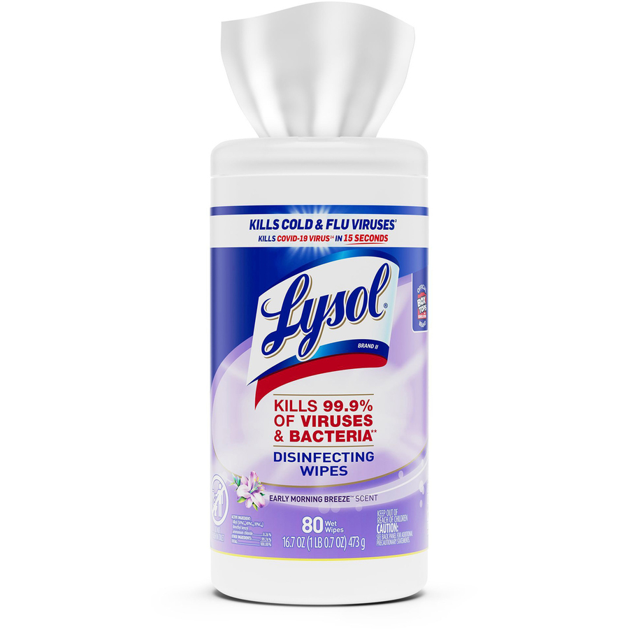 Picture of Lysol Early Morning Breeze Disinfecting Wipes
